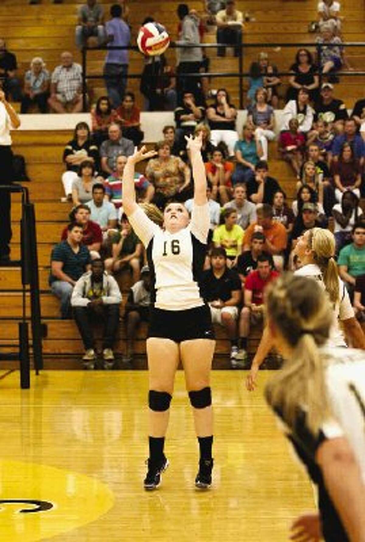 Conroe setter Emma Morrison recorded 57 assists on Sept. 11 in a five-set win over Bryan.