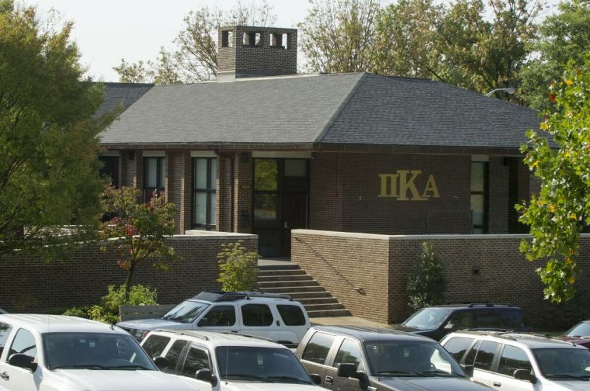The University of Tennessee Pi Kappa Alpha fraternity house is seen in Knoxville, Tenn., on Tuesday. The fraternity was the scene of an alcohol enema incident that sent one student to the hospital and brought unwanted attention to the university.