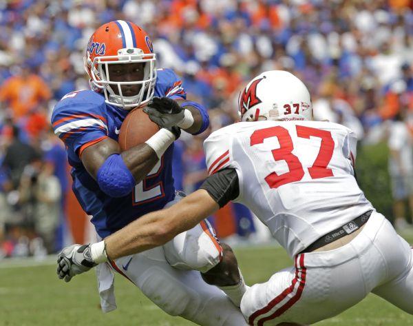 Gators avoid meltdown, beat Miami (Ohio) 34-12