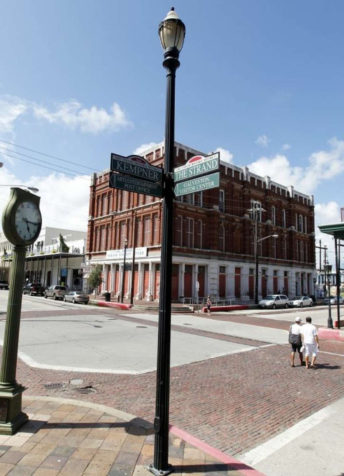In this Oct. 3, 2013, photo shows the Strand in Galveston, Texas, which has been named one of 2013’s “Great Streets” by the American Planning Association. The street was once called “the Wall Street of the Southwest.”