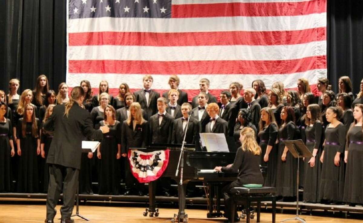 Willis High School and Brabham and Lucas middle school choirs gave a moving tribute to our nation’s veterans.