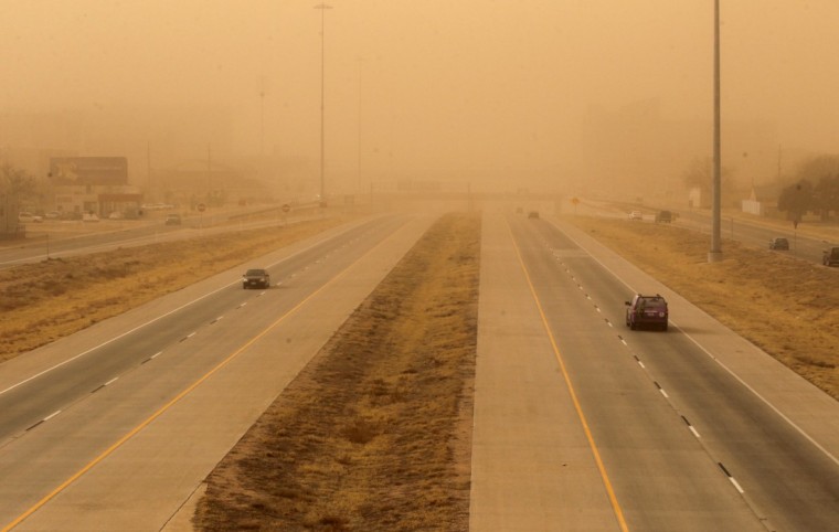 West Texas dust storm leads to string of accidents