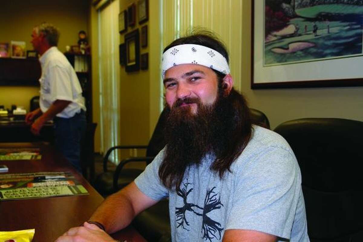 “Duck Dynasty” star Jep Robertson was on hand Saturday for the 11th annual Outdoor and Sports Banquet at the Lone Star Convention Center.
