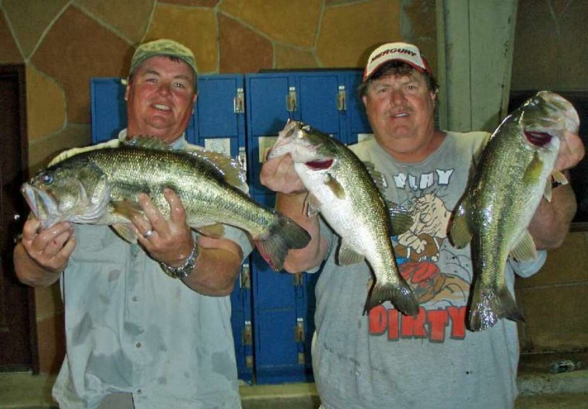 Jimmy Cole and Joe New won the Conroe Bass Tuesday Night Tournament on March 19 with a stringer weight of 13.5 pounds.