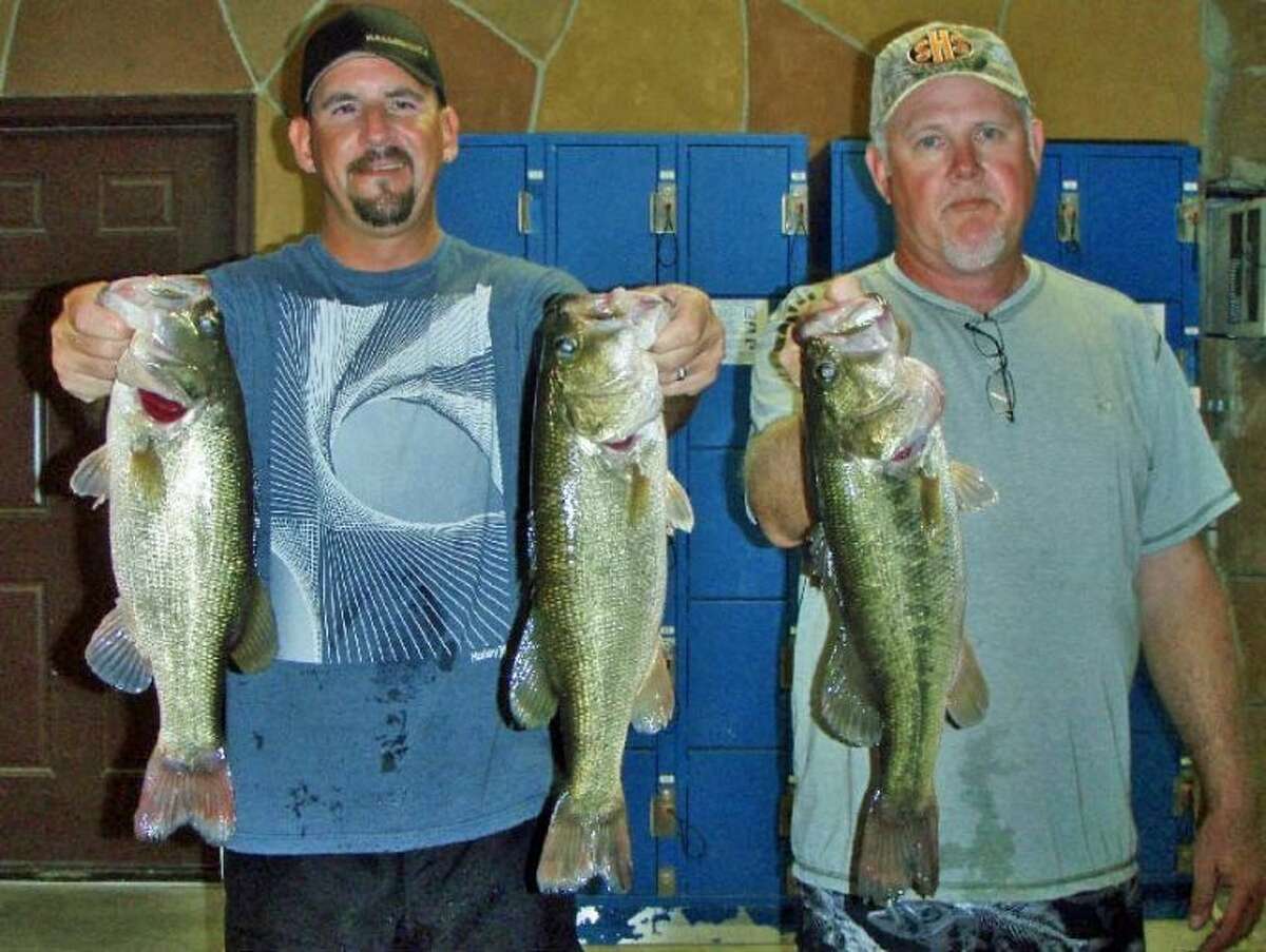 Julian Clepper and Randy Gunter won the Conroe Bass Midnight Madness Tournament on July 14 with a stringer weight of 11.34 pounds.
