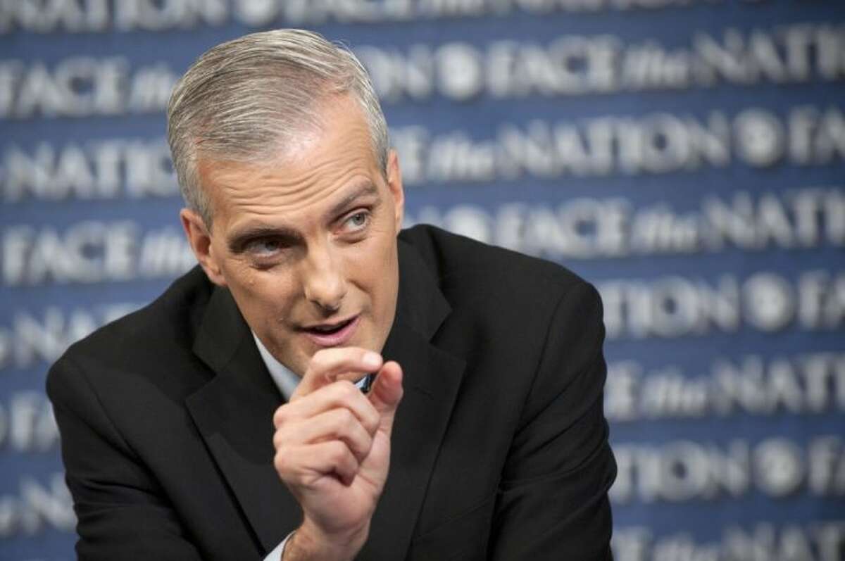 In this Sunday photo provided by CBS News, White House Chief-of-Staff Denis McDonough speaks on CBS’s “Face the Nation” in Washington. McDonough said Sunday that a “common-sense test” dictates the Syrian government is responsible for a chemical weapons attack that President Barack Obama says demands a U.S. military response. But, he said, the administration lacks “irrefutable, beyond-a-reasonable-doubt evidence” that skeptical Americans are seeking.