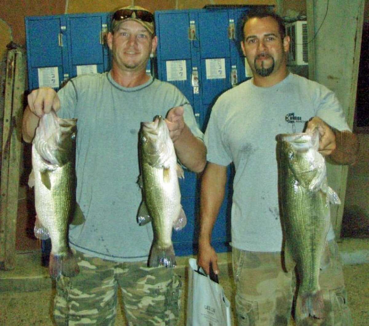 Tommy Feuge and Phillip Martinez won the Conroe Bass Tuesday Night Tournament on Sept. 3 with a stringer weight of 12.83 pounds.