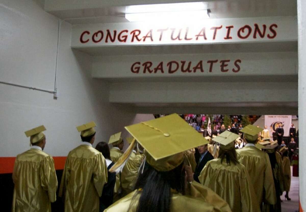 Future awaits Conroe High, Caney Creek graduates