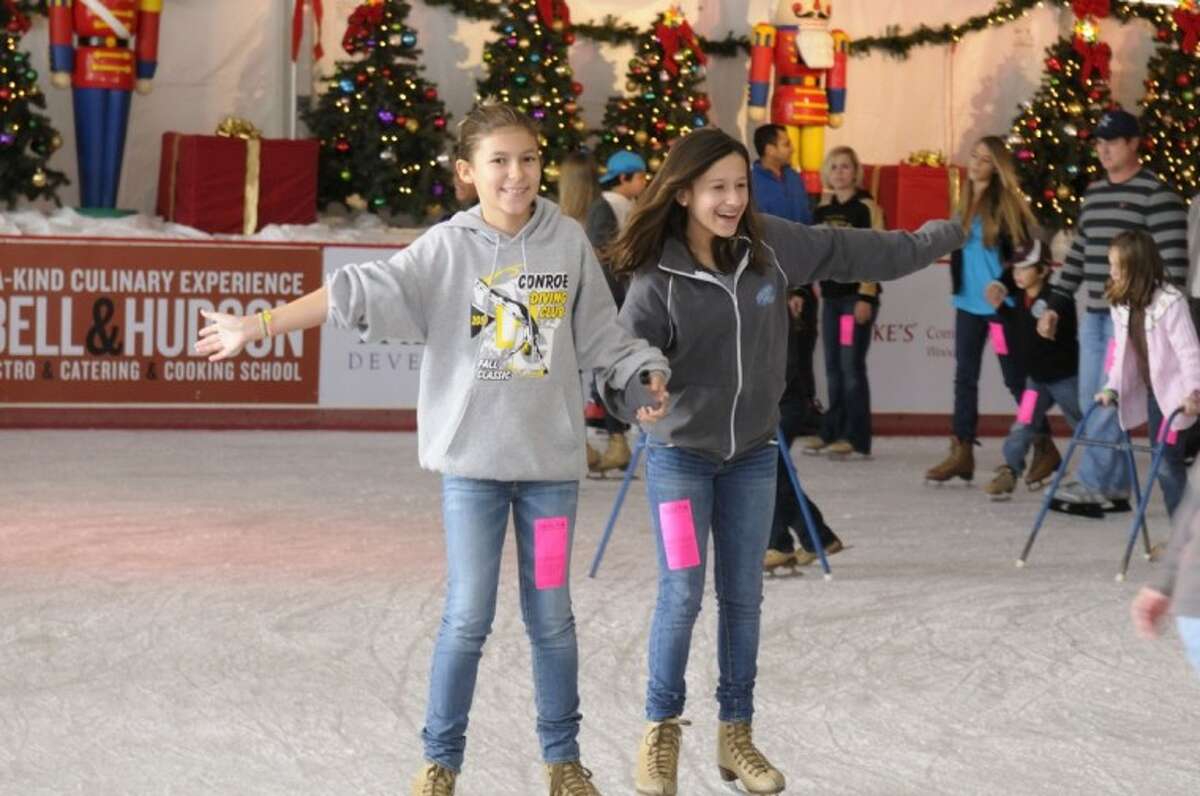 The Ice Rink at The Woodlands Town Center is open through the holidays and remains open through Jan. 21.