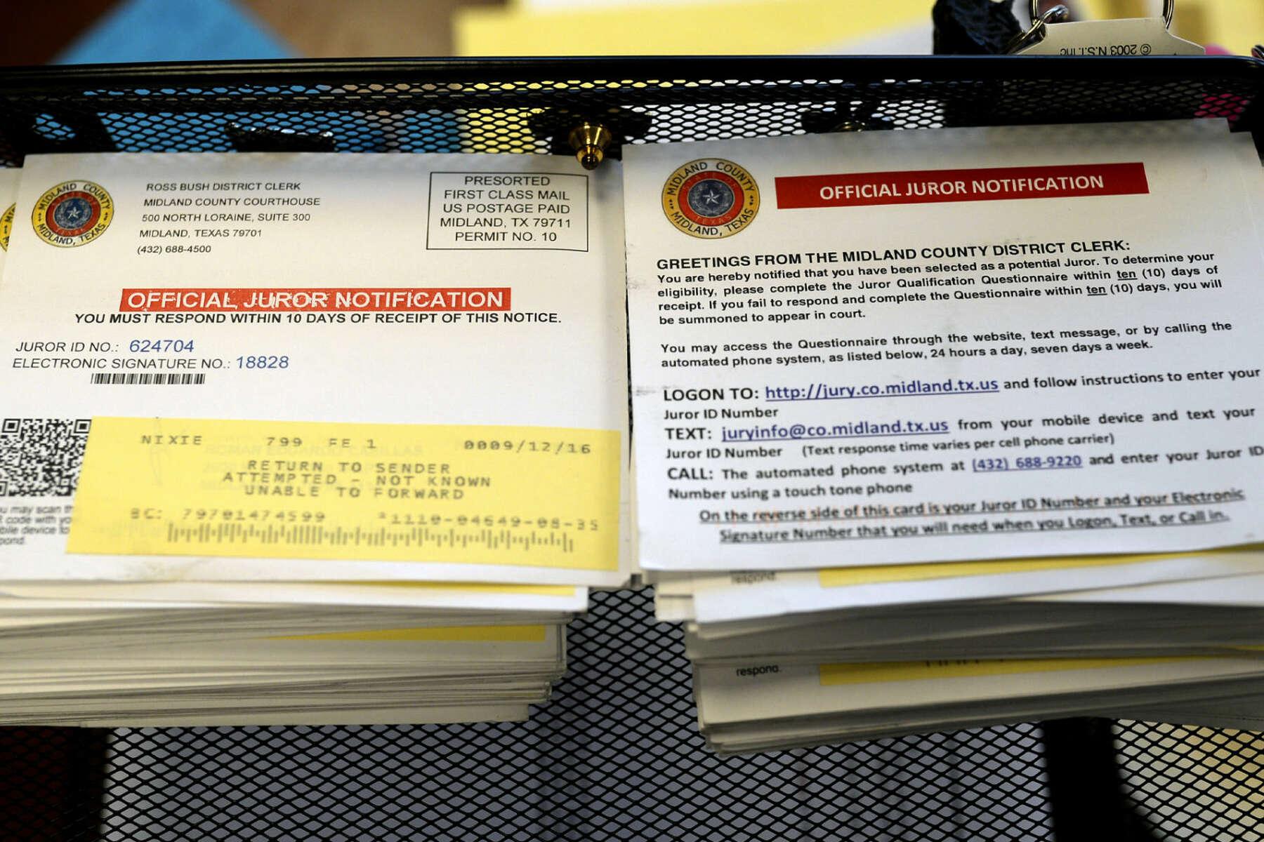 Midland County Introduces New Jury Summons System