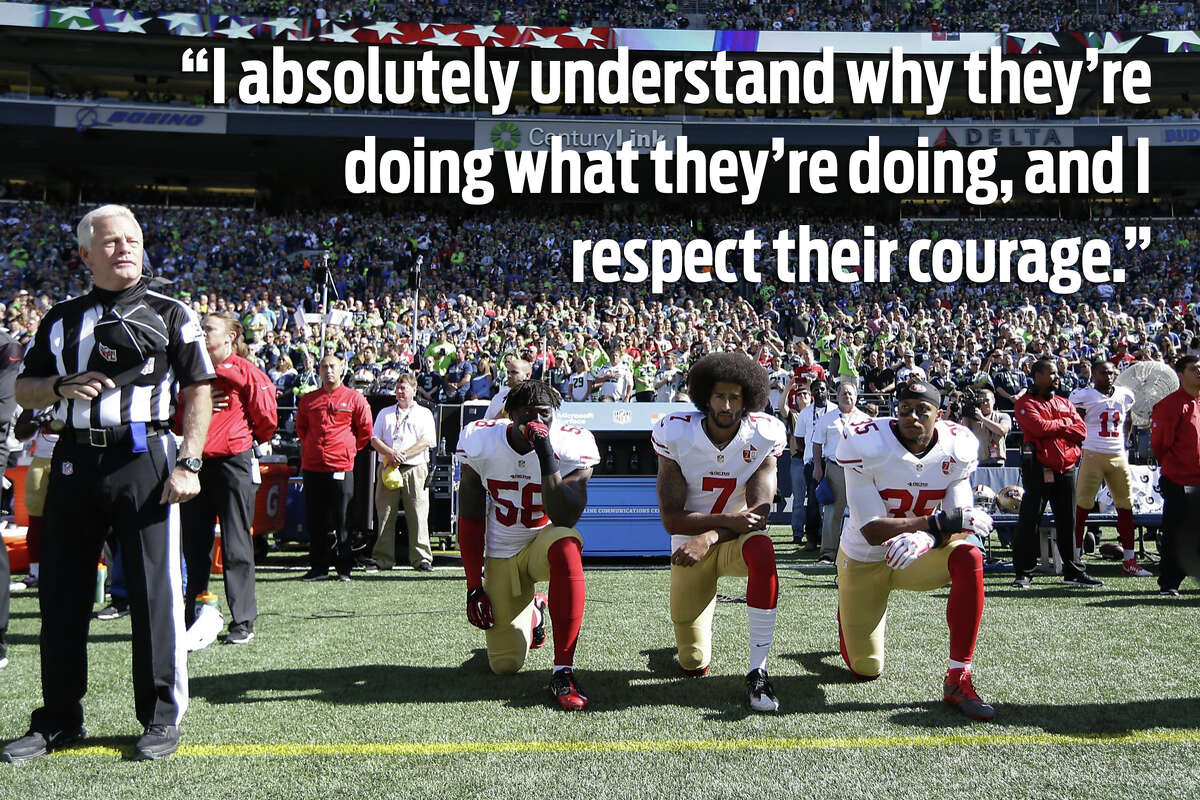 Do you support that athletes that are taking stands?