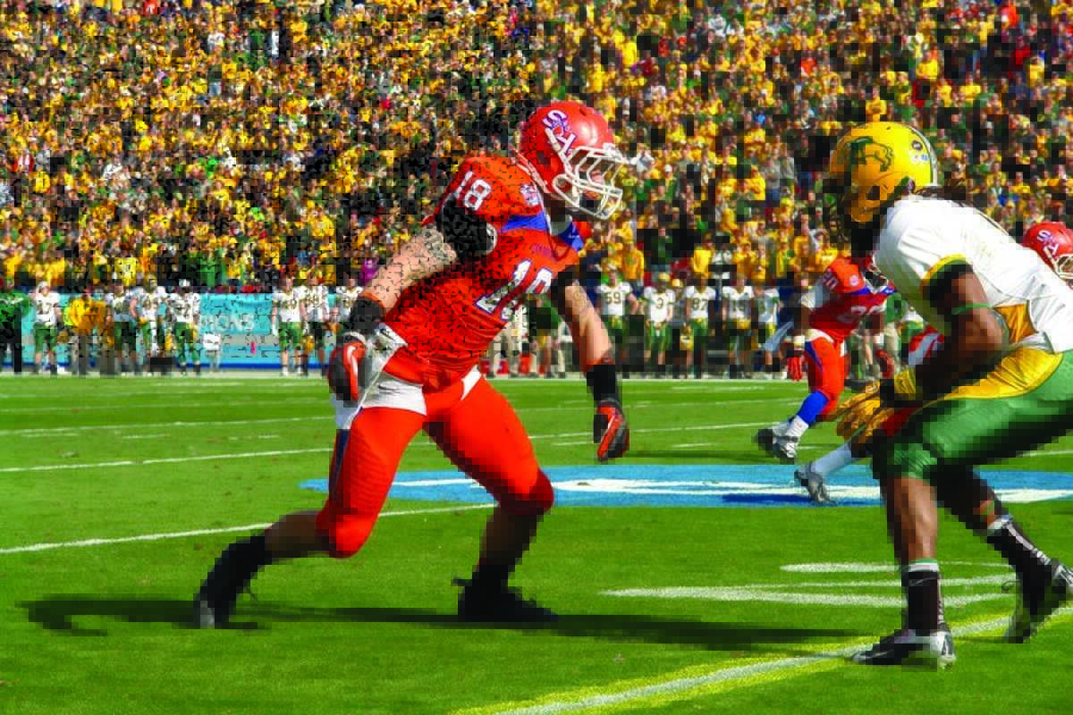 FOOTBALL Sam Houston State Stumbles In FCS Title Game