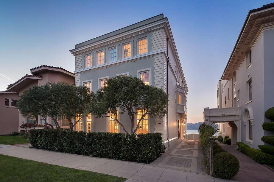 Walk Through Mediterranean Majesty In Sea Cliff Sfgate 164 Sea Cliff Ave Is A Palatial Six Bedroom Mediterranean Overlooking The Pacific Ocean