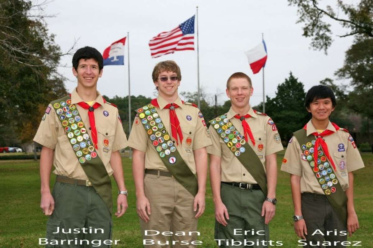 Four Eagle Scouts honored in Friendswood