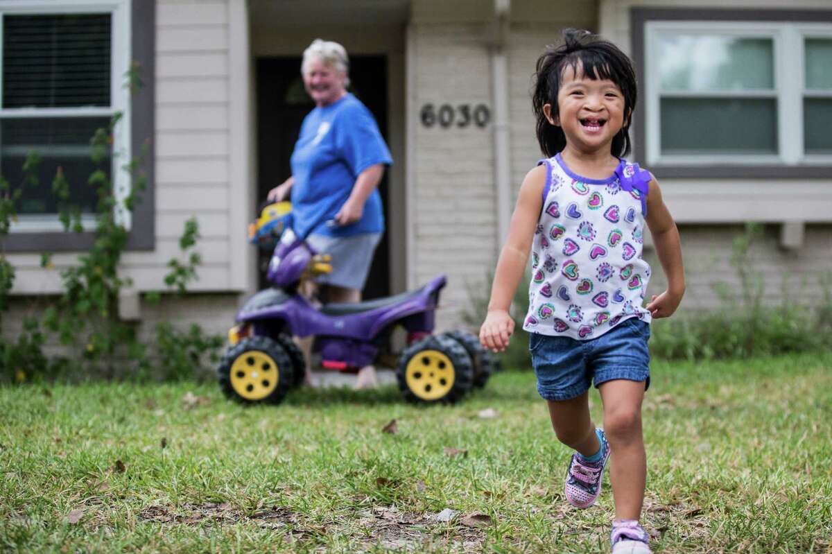Olivia Reichard, 4, has intense speech problems related to a bilateral cleft palate, but her mother said HISD initially would not agree to place the girl in a special education preschool program.