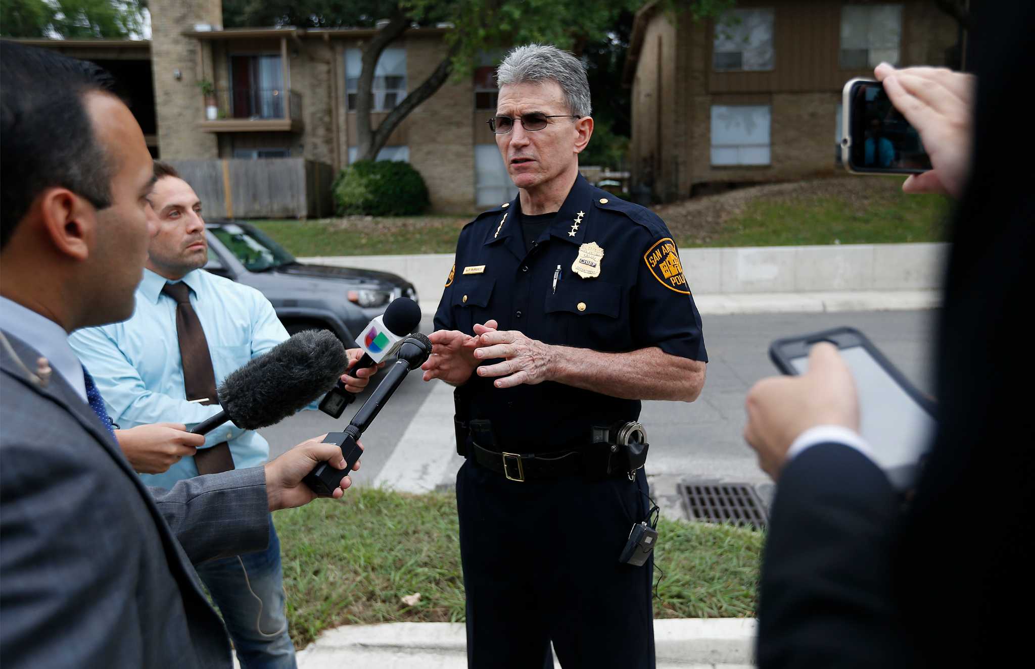 Three men found dead at North Side apartment complex