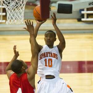 Haiti Babii plays in the BETX Celebrity Basketball Game Sponsored