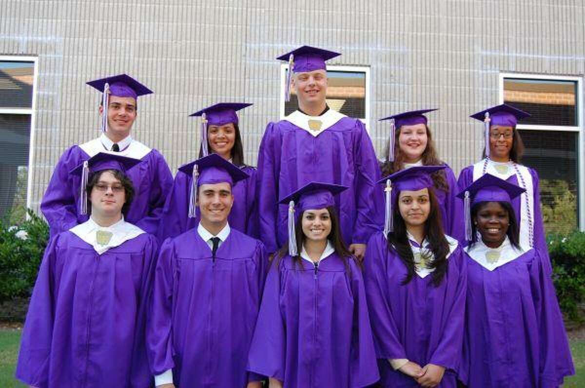 Head of the class Humble High School celebrates top 10 graduates