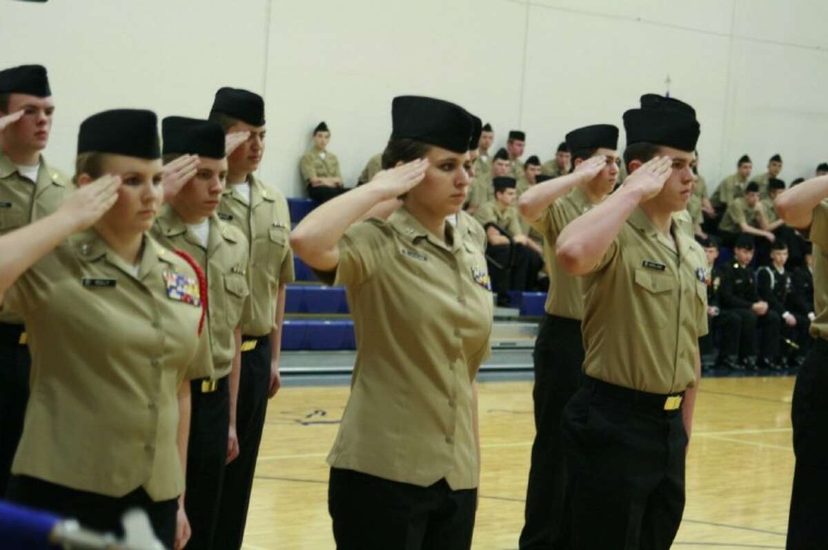 Navy jrotc program undergoes annual inspection