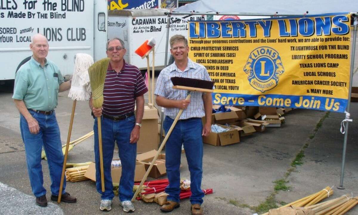 Lions prepare for annual broom and mop sale