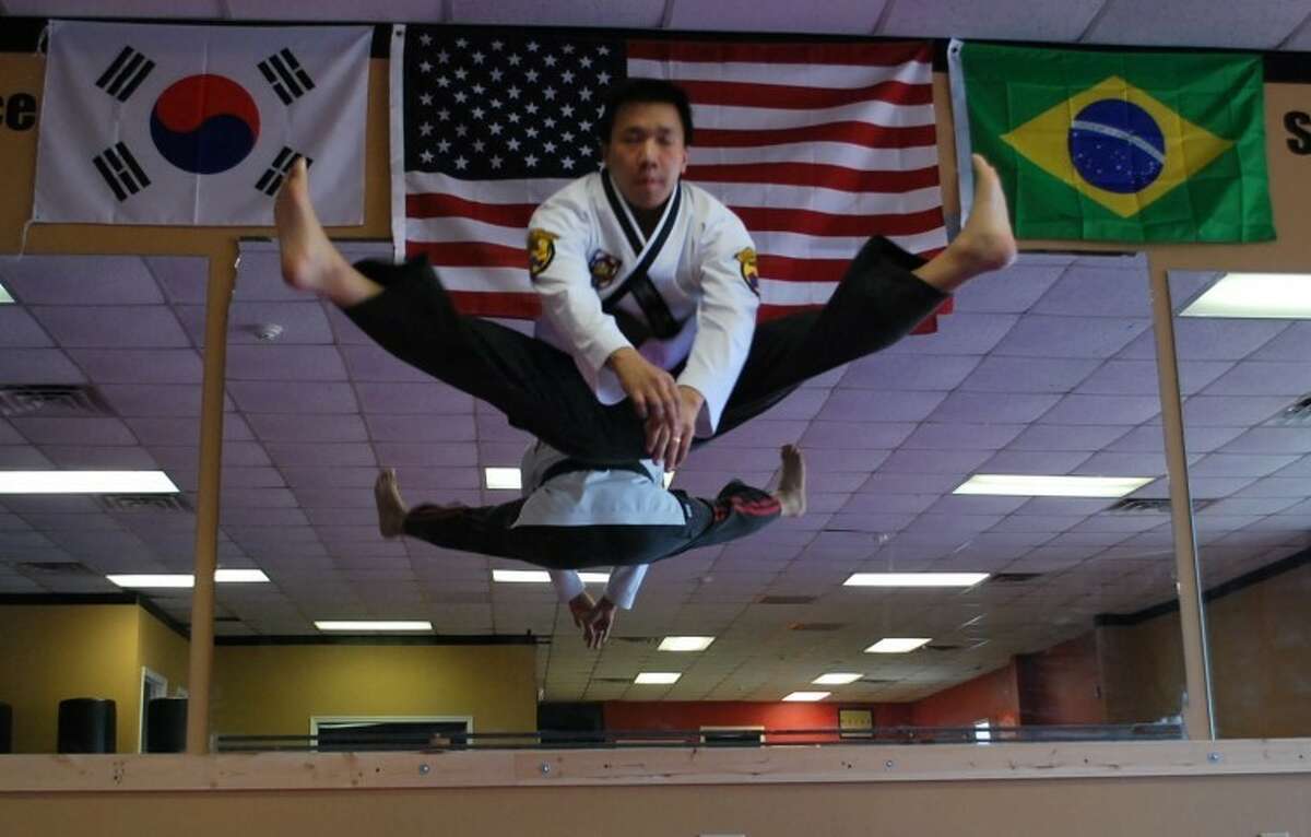 Chan's Martial Arts teaches kicks and punches, life skills