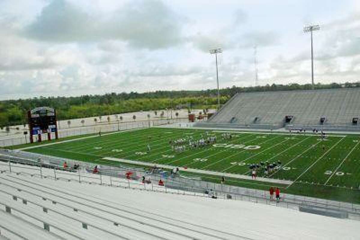 Teams test Woodforest Bank Stadium field