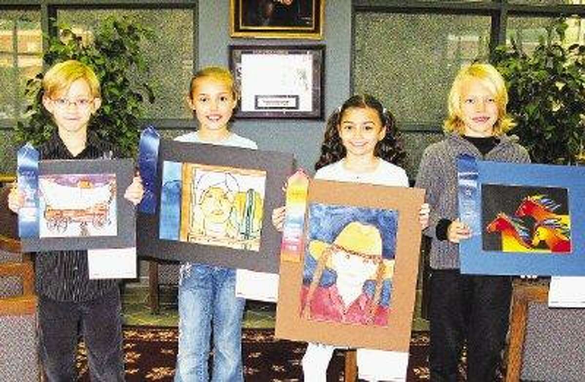 Buckalew Elementary students receive awards in art show
