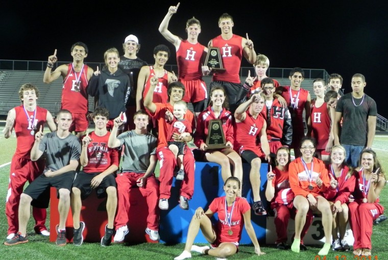 Hargrave High track team wins District, sends 25 to Regionals