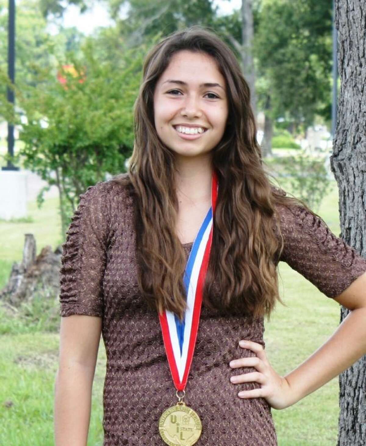 Briana Brewster earned the Outstanding Soloist award at the UIL State Solo and Ensemble competition in Pflugerville, Texas.