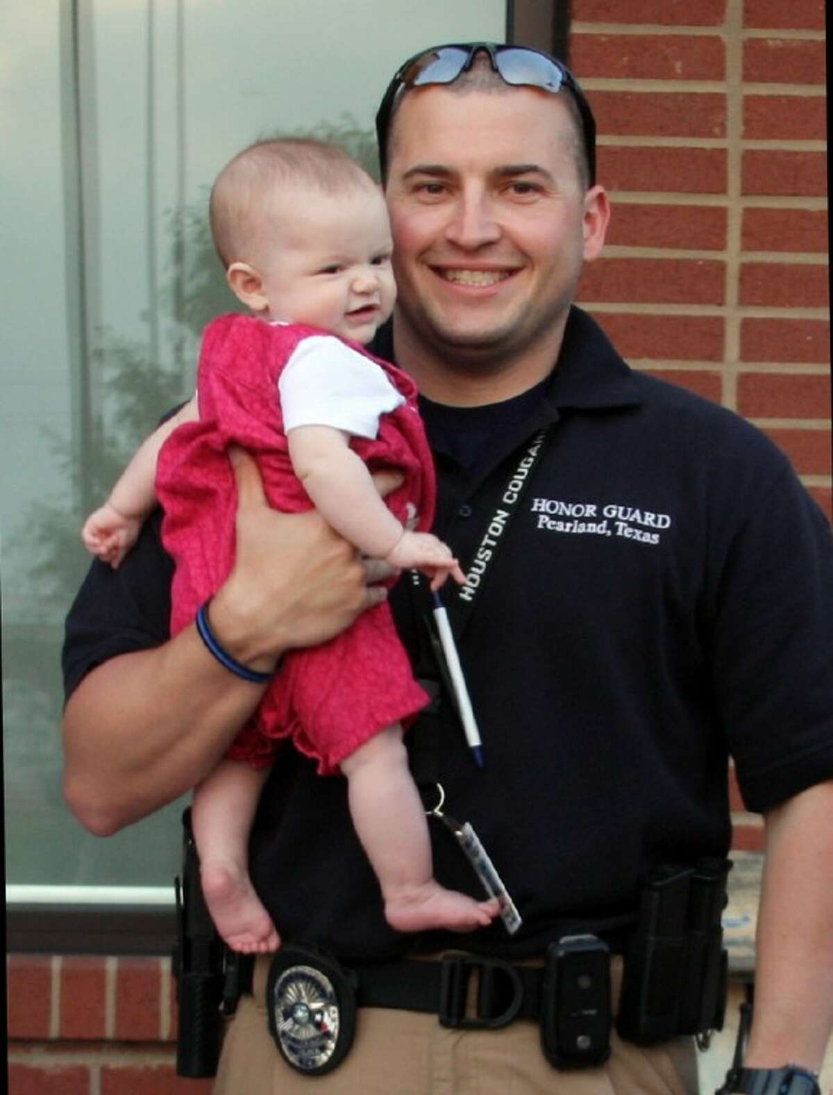 Chick-fil-A lends a hand to Pearland Police Honor Guard members headed ...