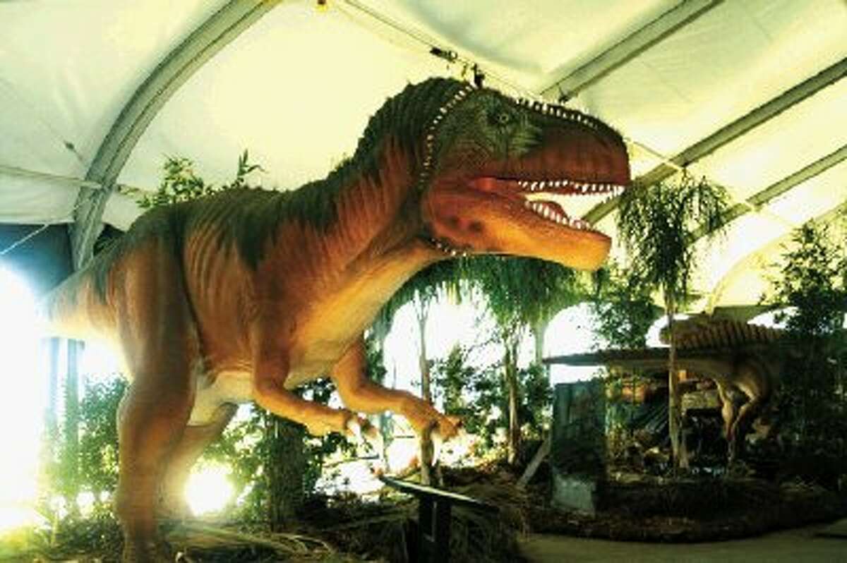 moody gardens dinos alive