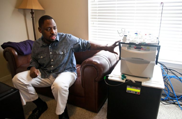 Portable dialysis system improves quality of life for Humble man