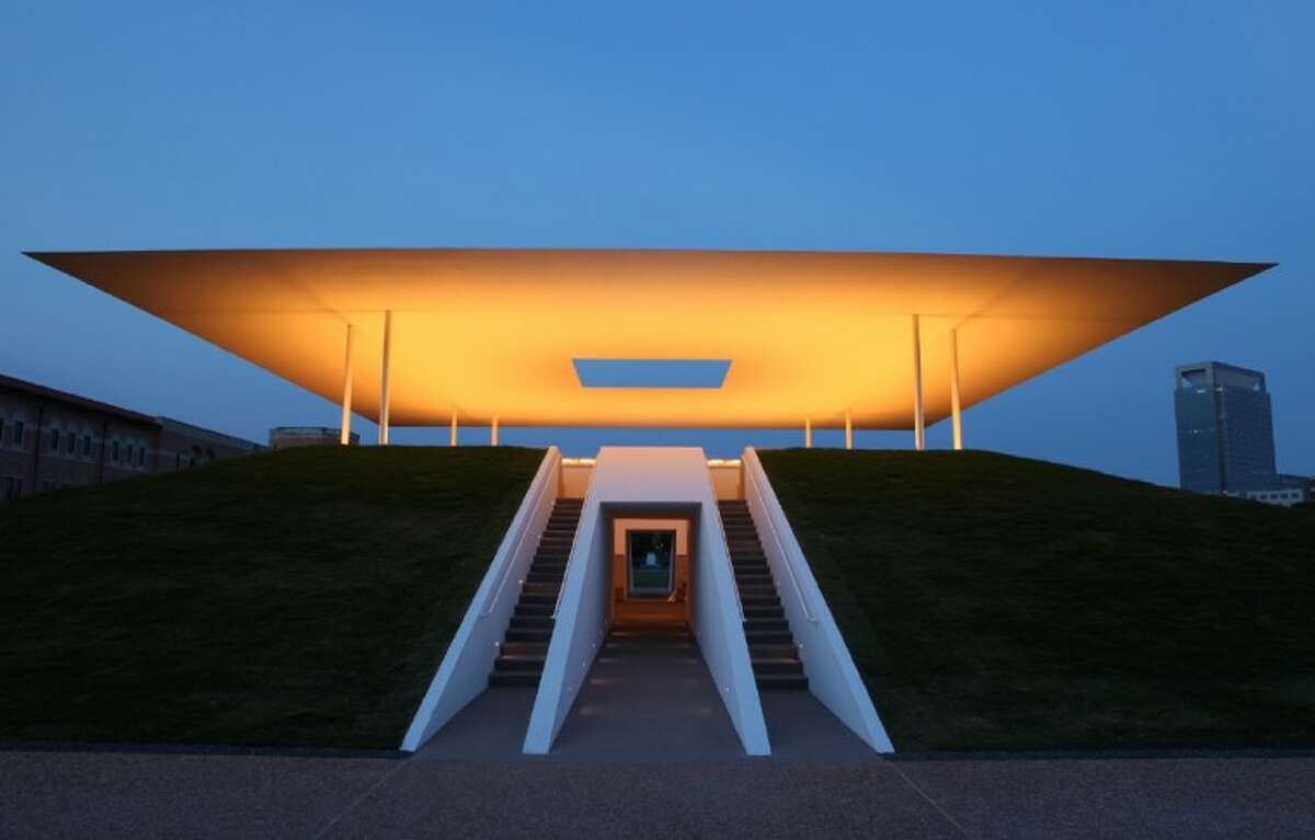 Lights! Color! And music! New Turrell skyspace creates