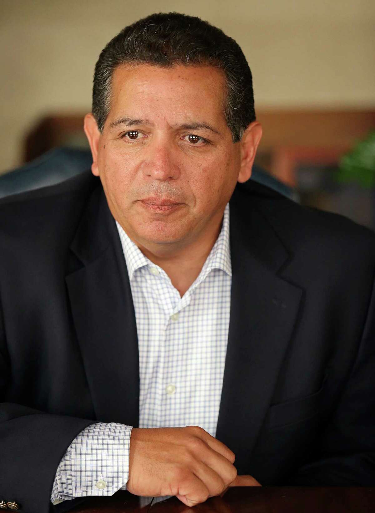 Texas House District 118 candidate John Lujan is considering making the district blush.