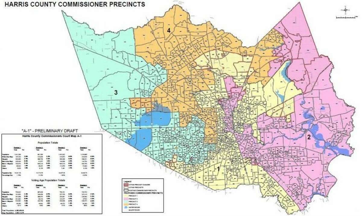 Harris County Commissioner Precinct Map World Map 5317