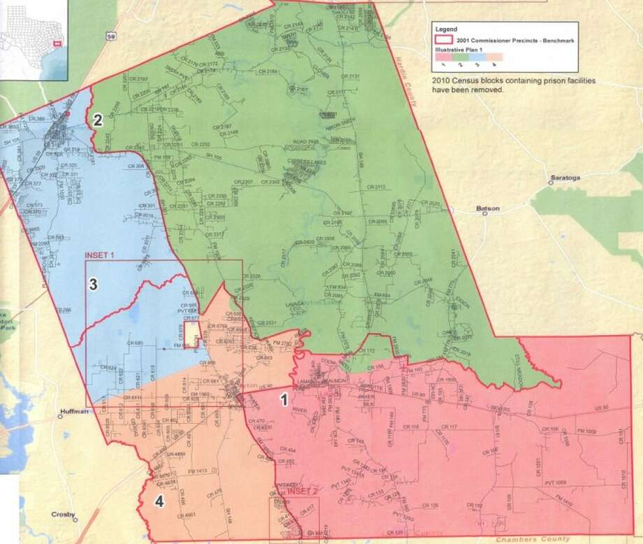 Texas Precincts Map