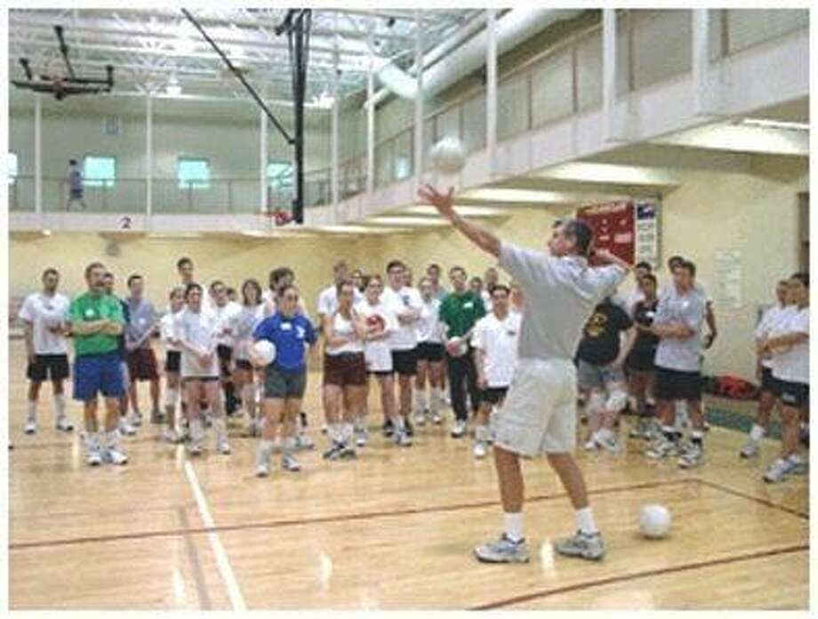 Olympic gold medalist brings volleyball clinic to Spring Houston Chronicle