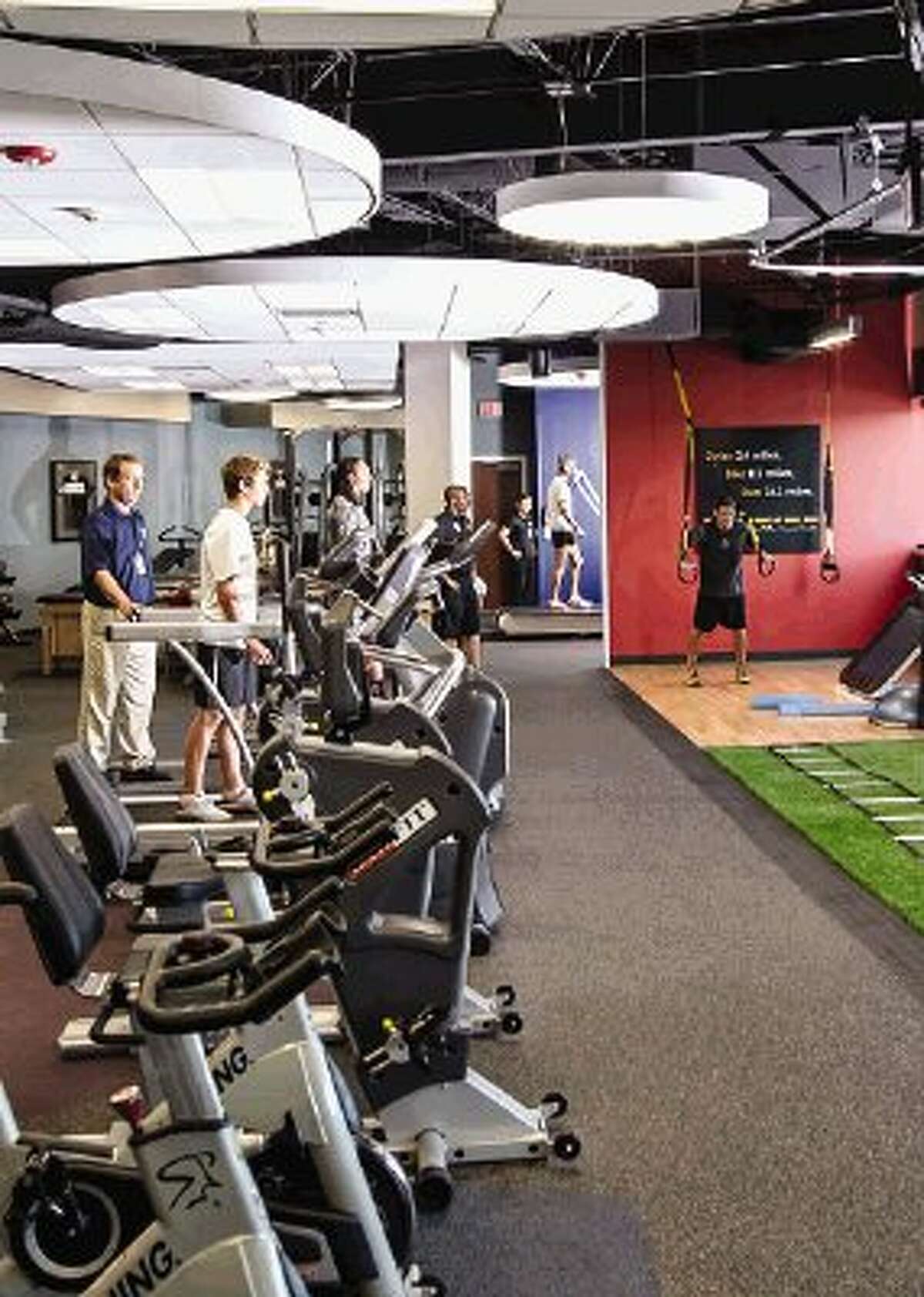 A look inside the new Memorial Hermann Ironman Sports Medicine Institute in The Woodlands.