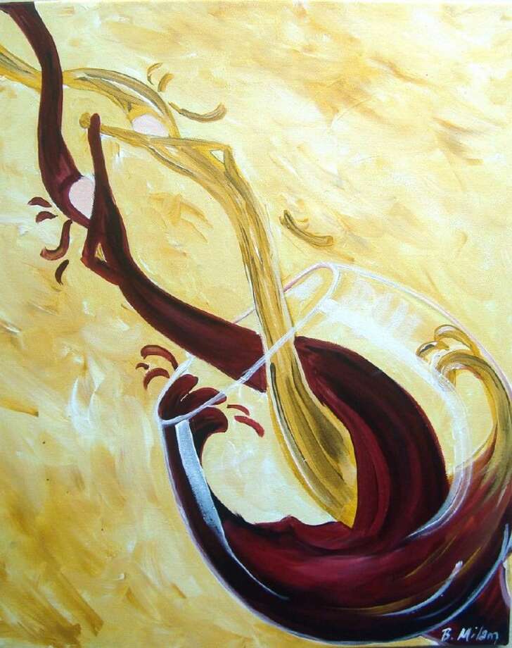 Painting party benefiting the Literacy Council of Fort Bend County