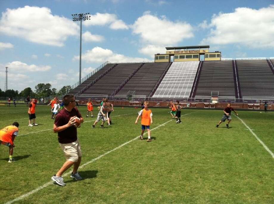 Young Mustangs Hit Football Camp At Magnolia West Houston Chronicle