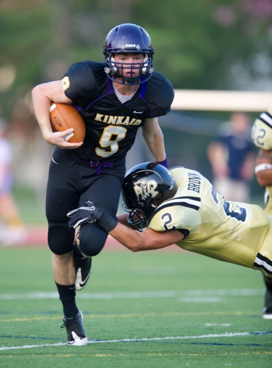 Eggleston’s versatility boosts Kinkaid football’s success