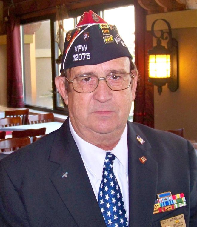 VFW Post 12075 recognizes Commander McConnell