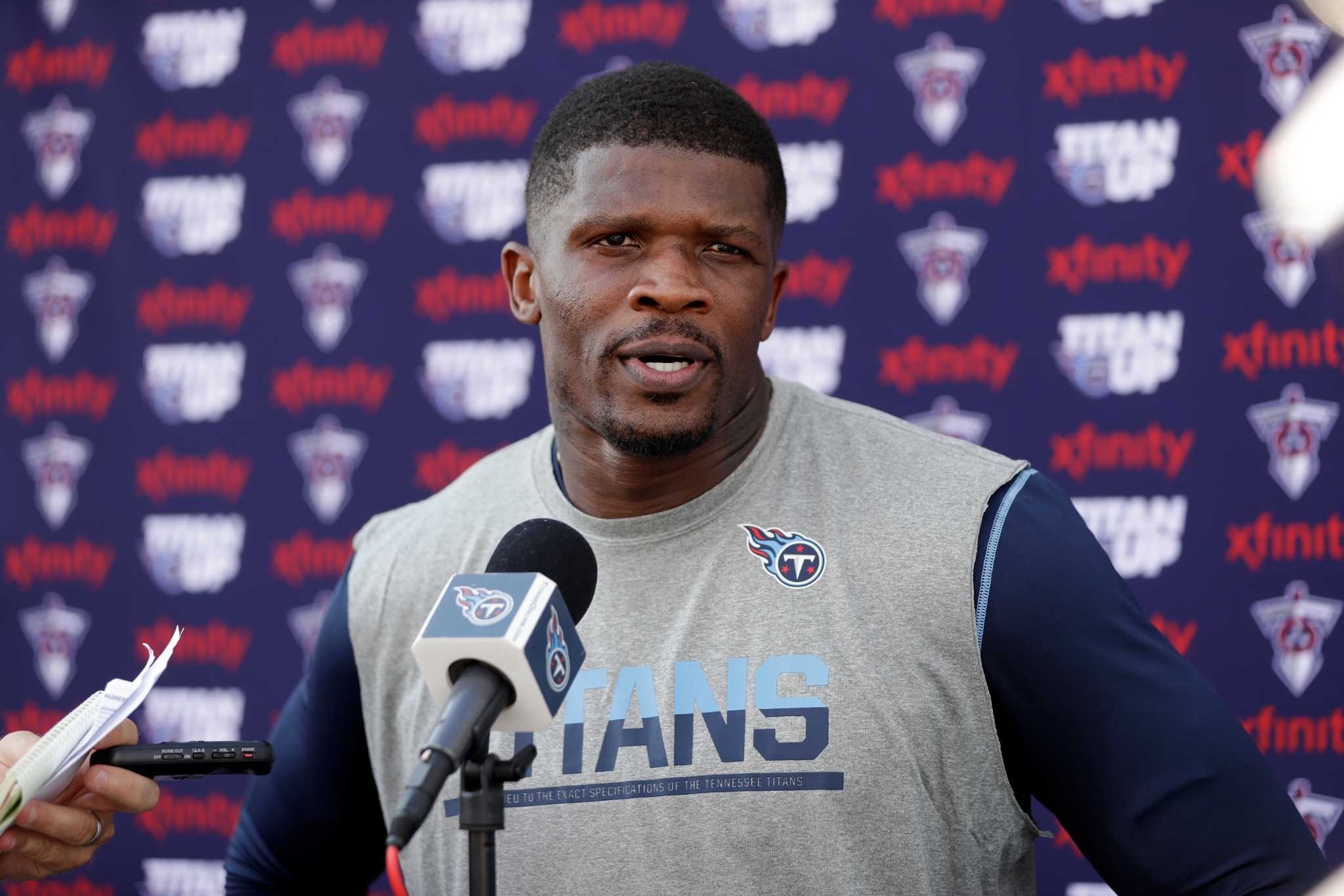 Houston Texans Legend Andre Johnson said he's spoken with rookie