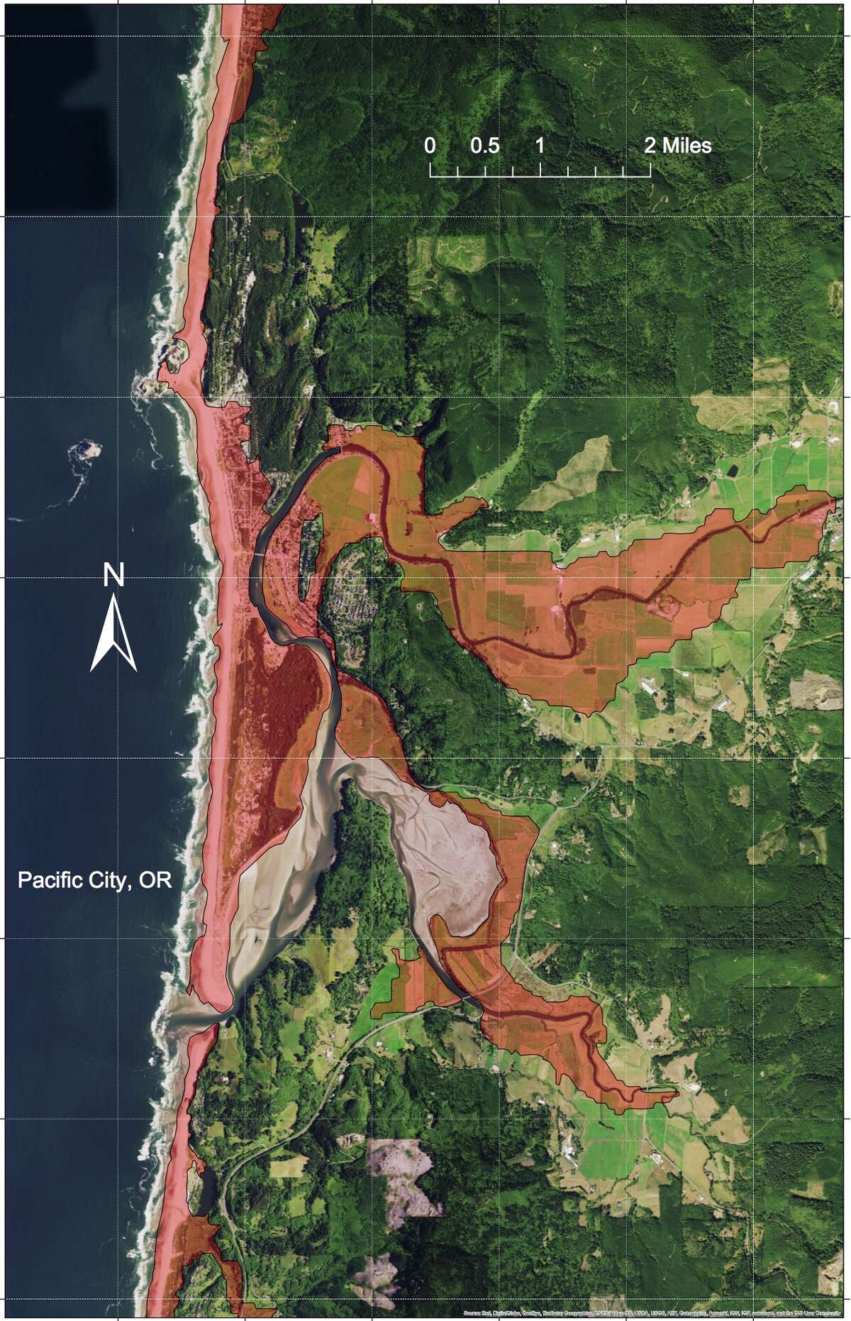 Pacific coast tsunami-risk maps: Building codes tweaked so we'll survive