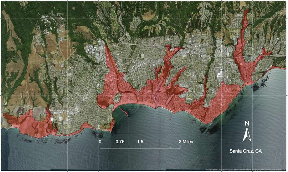 Pacific coast tsunami risk maps - seattlepi.com