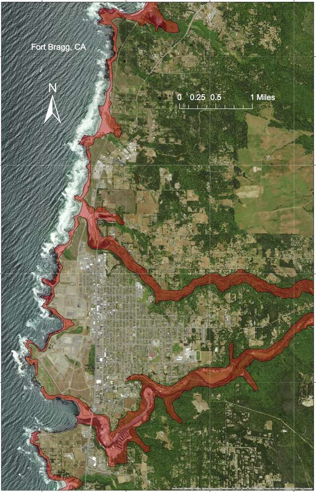 Seattle tsunami risk map