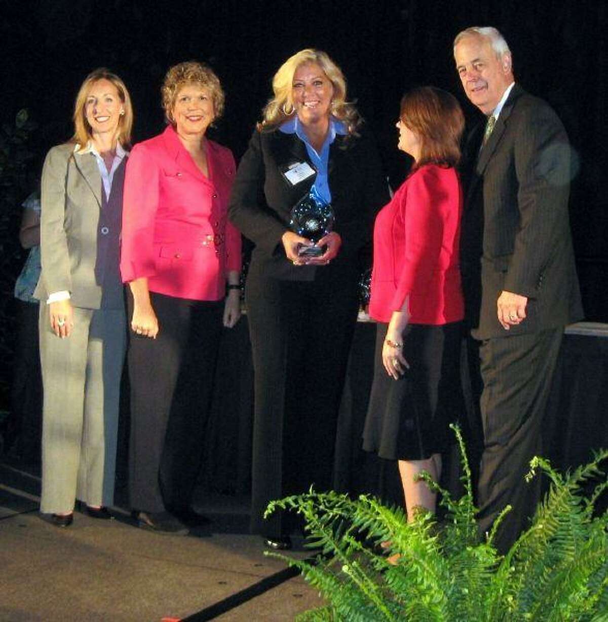 Esther Halford, of Tomball, receives recognition as one the 21st Fastest Growing Women Owned Business.
