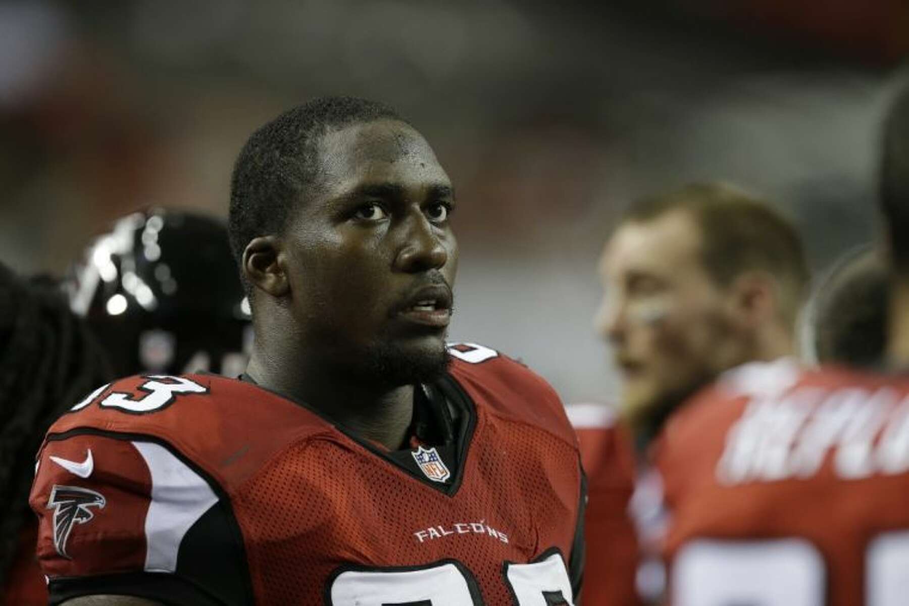 Rookie Brian Banks enjoyed the ride in debut with Falcons