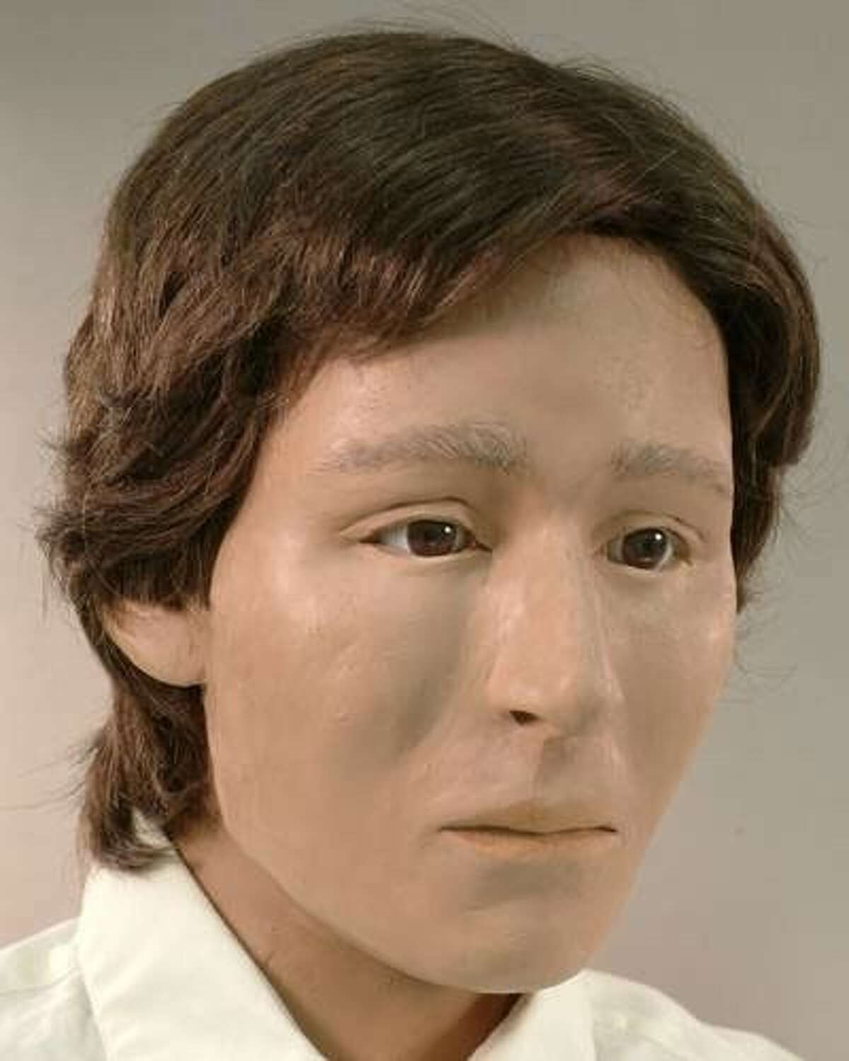 Through 21st century technology, this composite of John Houston Doe 1973 has been released by the Harris County Institute of Sciences and the National Center for Missing and Exploited Children.