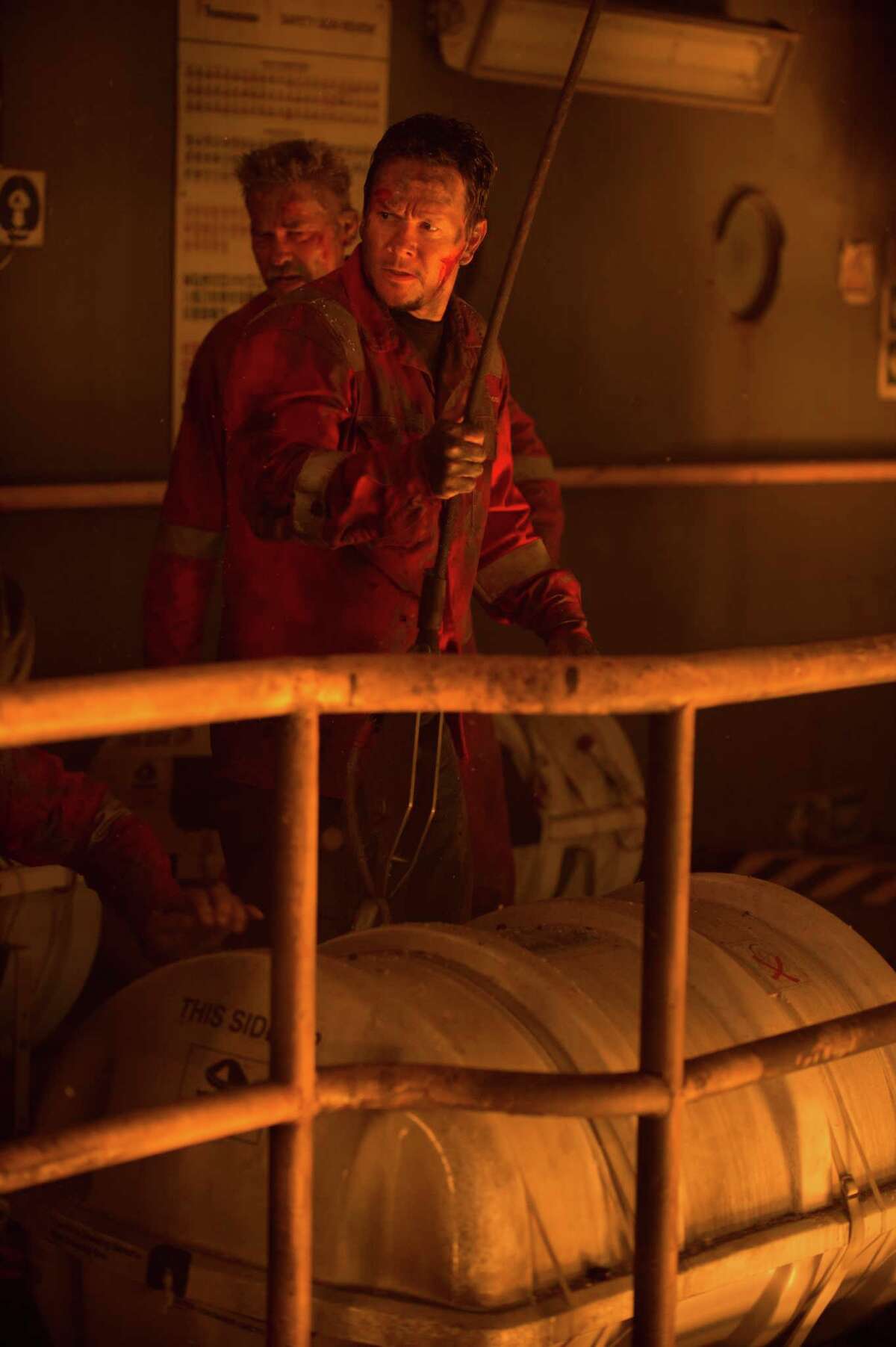 Jimmy Harrell, played by Kurt Russell, and Mike Williams, played by Mark Wahlberg, were both on board the Deepwater Horizon when the rig burst into flames.